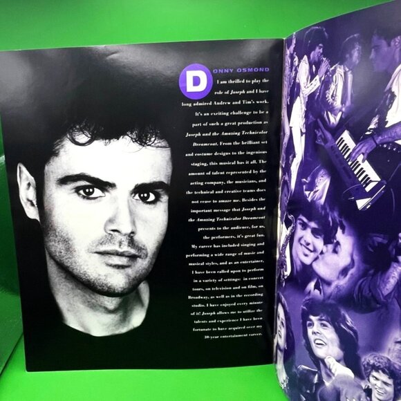 Cats Musical Joseph Technicolor Dreamcoat Broadway Souvenir Program Donny Osmond - Picture 16 of 16